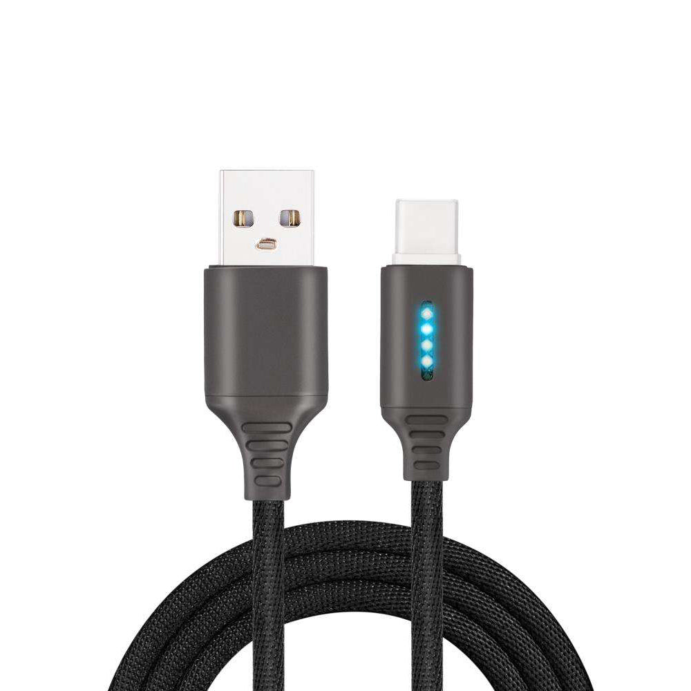 Cable de carga rápida con tejido de tela