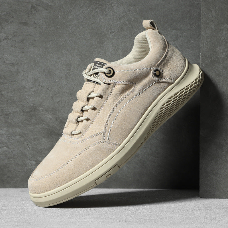Zapatos de trabajo para exteriores para hombres, zapatos deportivos casuales coreanos