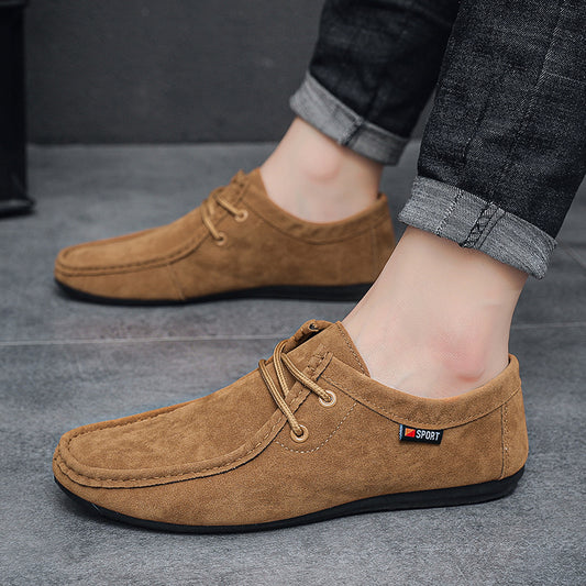 Mocasines de hombre versátiles, ligeros y con suela blanda