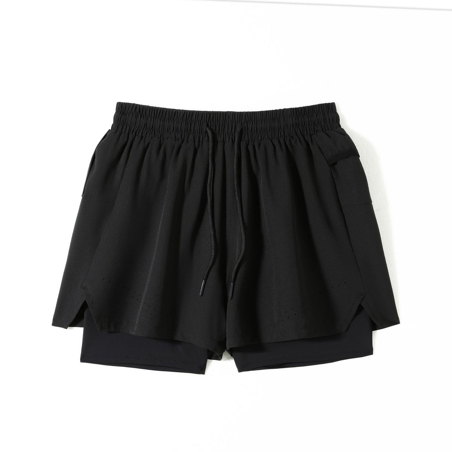 Men's Double-Layer Sports Shorts