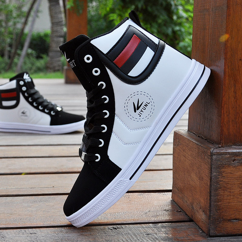 Zapatillas deportivas de hombre de caña alta, calzado masculino