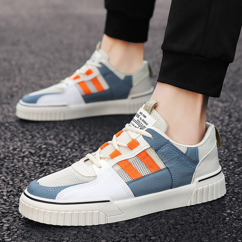 Zapatillas de skate casuales de malla transpirable