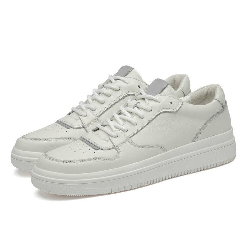 Zapatos de cuero informales para hombre, formales, con suela suave