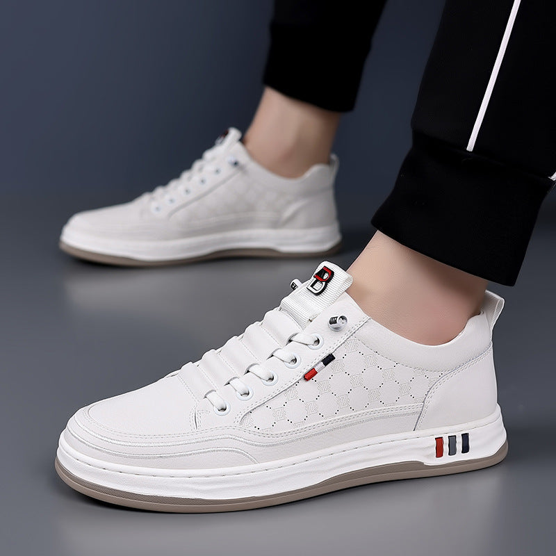 Zapatillas de skate casuales para hombre, delgadas, ligeras y transpirables