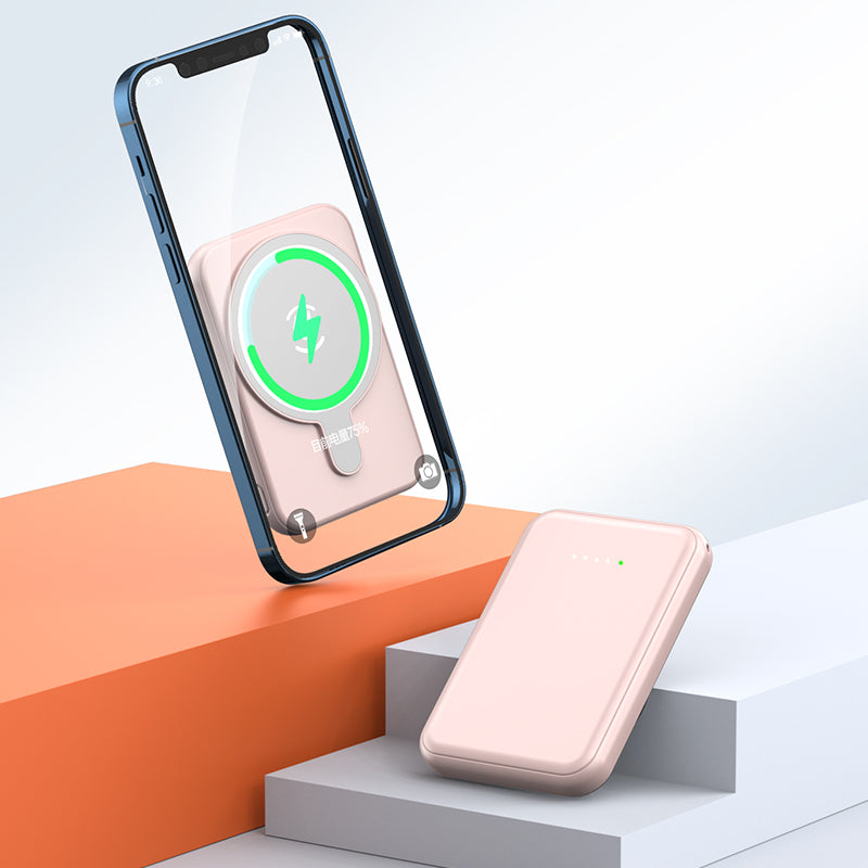 Mini batería externa magnética inalámbrica de 5000 mAh