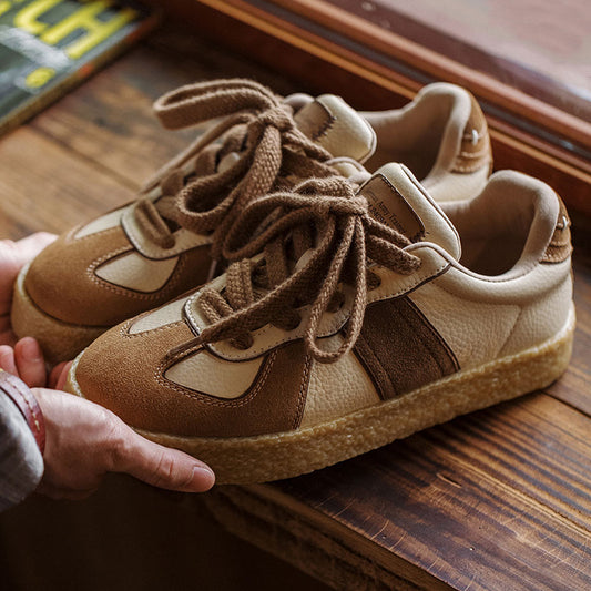 Zapatillas de Skateboard Retro para Hombre, Suela Gruesa, Aumento de Altura, Parte Superior Baja, Todo a Juego, Planas