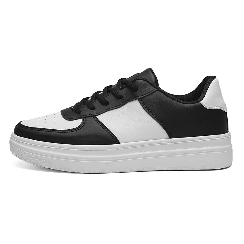 Zapatos de plataforma blancos de talla grande para hombre, primavera y verano