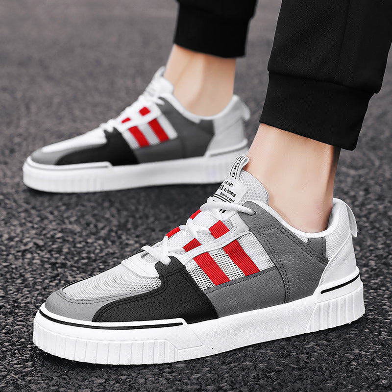 Zapatillas de skate casuales de malla transpirable