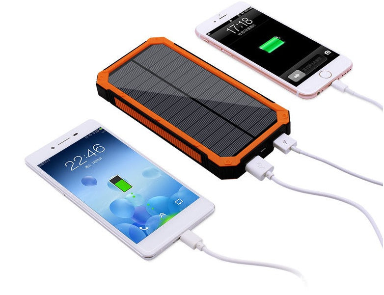Solar charging treasure