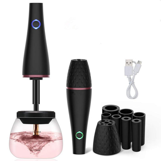Limpiador eléctrico de brochas de maquillaje