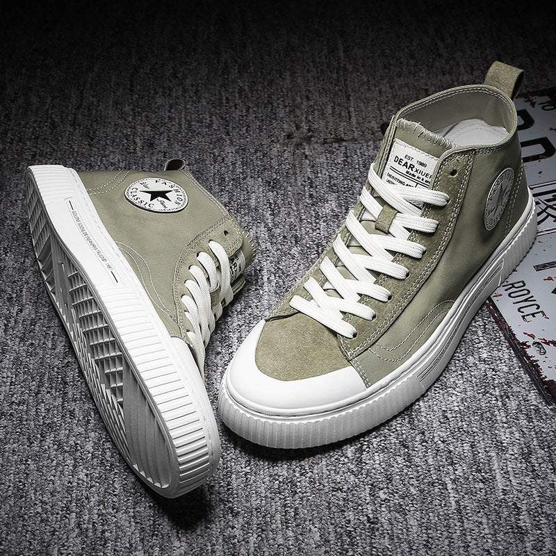 Zapatos casuales coreanos de tendencia salvaje británica