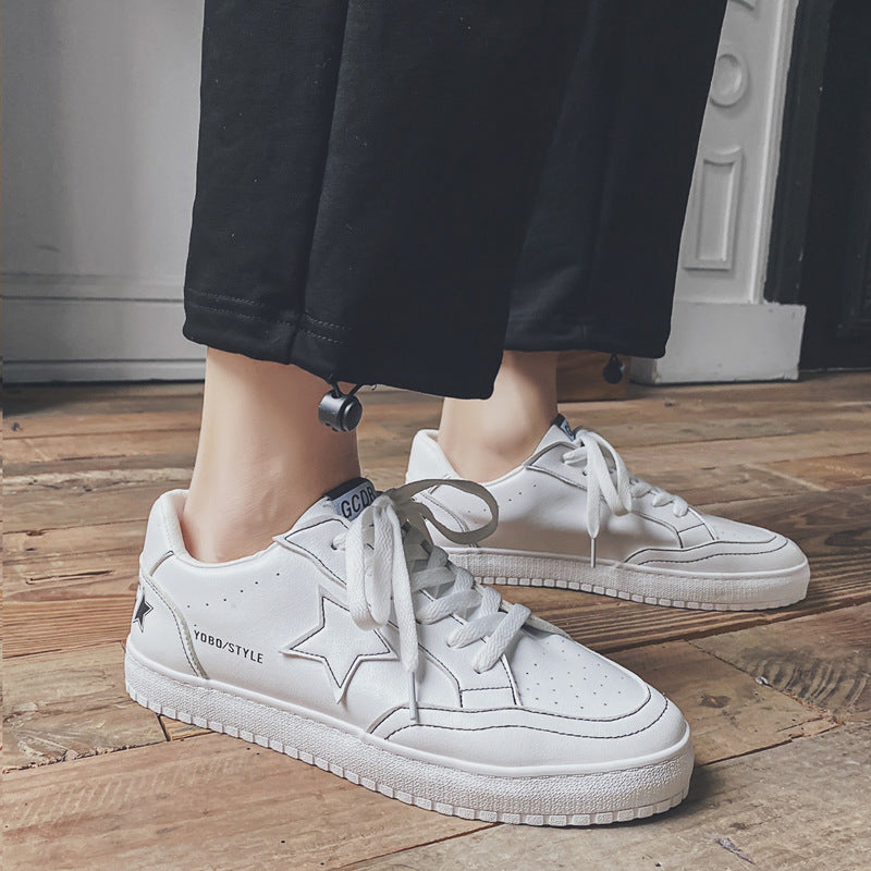 Zapatos casuales retro de corte bajo para hombre que combinan con todo