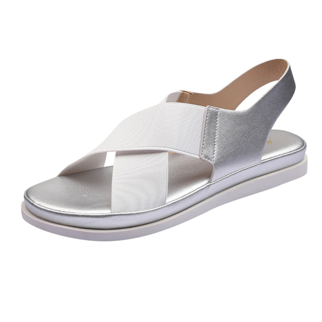 British wind flat sandals