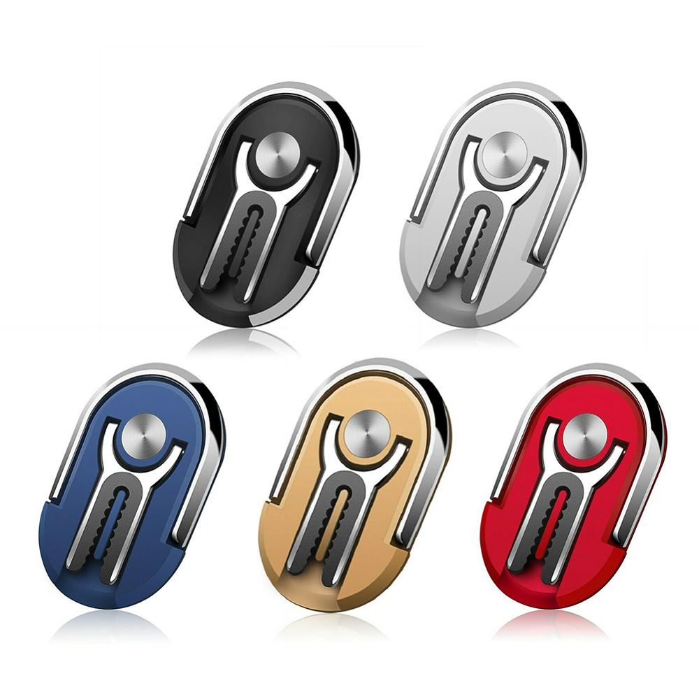 Soporte universal multiusos para teléfono móvil con agarre para la ventilación del coche, rotación, anillo para dedos