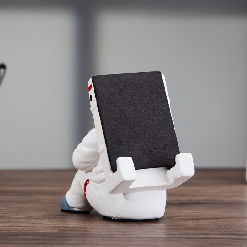 Soporte Sencillo para Teléfono Móvil Astronauta, Soporte de Escritorio para Estudiantes, Lindo Astronauta, Soporte para Celular, Regalo Creativo, Pequeña Decoración de Escritorio