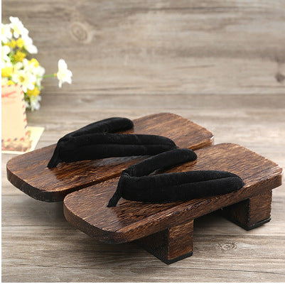 Zuecos Geta Kimono Japonés para Hombre Banco
