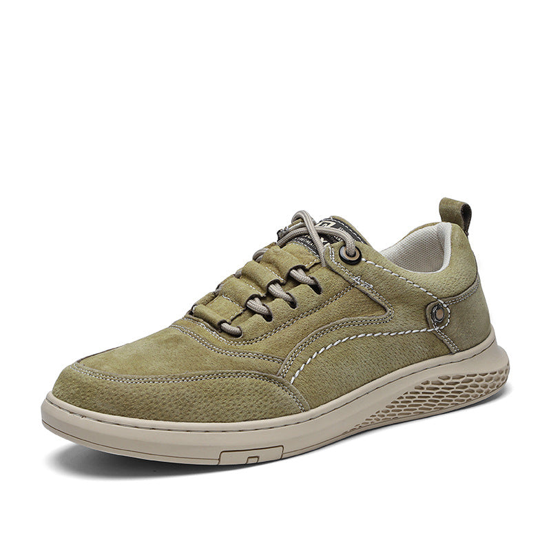 Zapatos de trabajo para exteriores para hombres, zapatos deportivos casuales coreanos