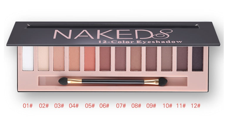 Paleta de sombras de ojos