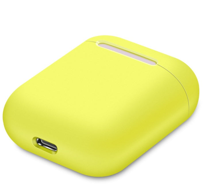 Compatible con Apple, funda protectora adecuada para la carcasa de protección de la caja de carga de auriculares inalámbricos Bluetooth, funda de silicona antiporatable
