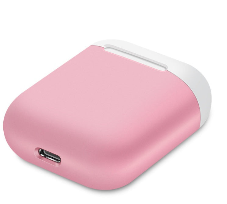 Compatible con Apple, funda protectora adecuada para la carcasa de protección de la caja de carga de auriculares inalámbricos Bluetooth, funda de silicona antiporatable