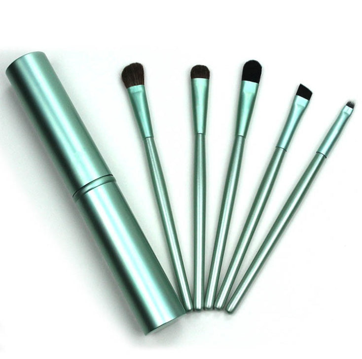 5 brochas portátiles de maquillaje de ojos mini para viaje