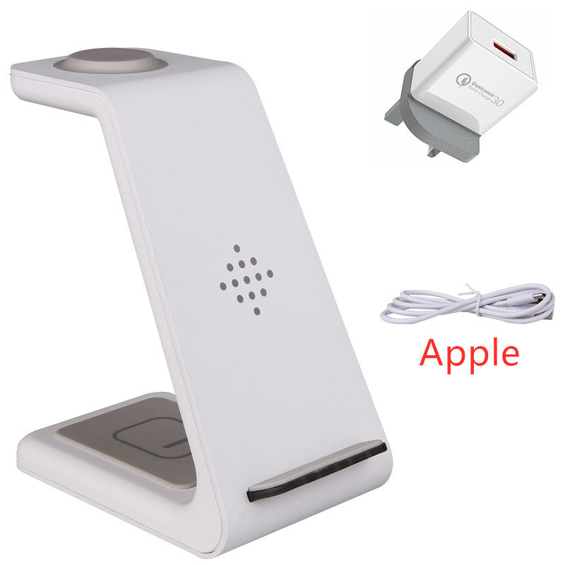Soporte cargador inalámbrico de carga rápida 3 en 1, estación de carga rápida inalámbrica, base de carga rápida para soporte de teléfono