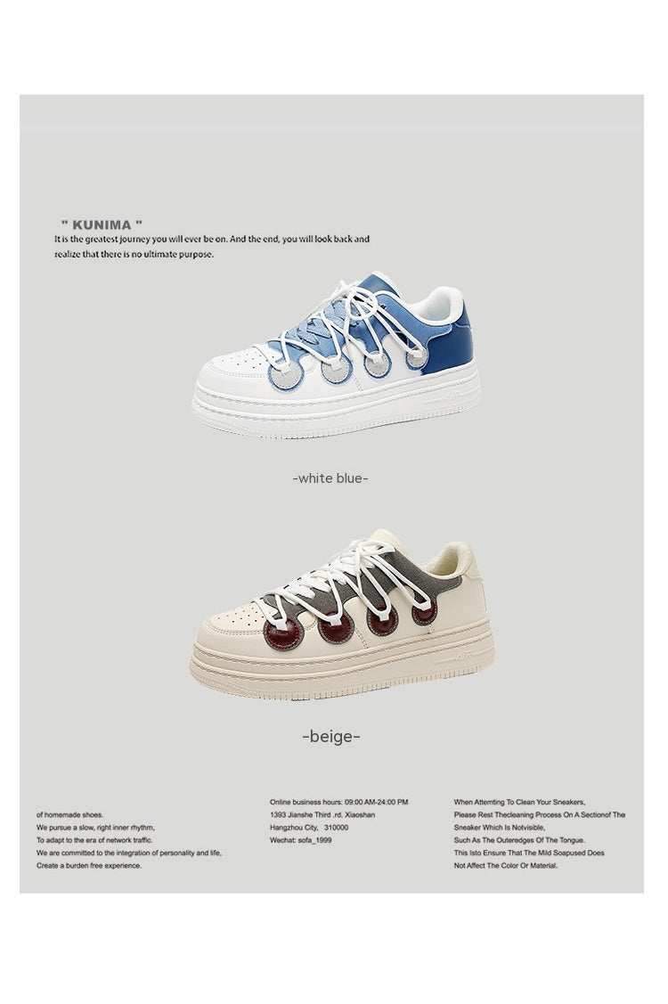 Zapatillas de estilo coreano Love Sneakers para niño, diseño versátil de interés especial, zapatillas deportivas de pareja estilo Hong Kong