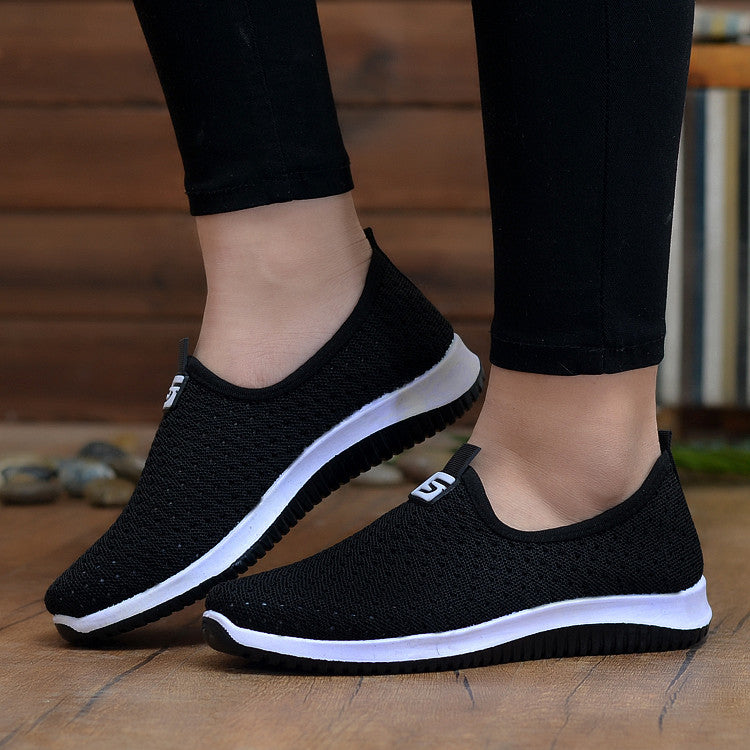 Zapatillas perezosas de un pedal Net shoes