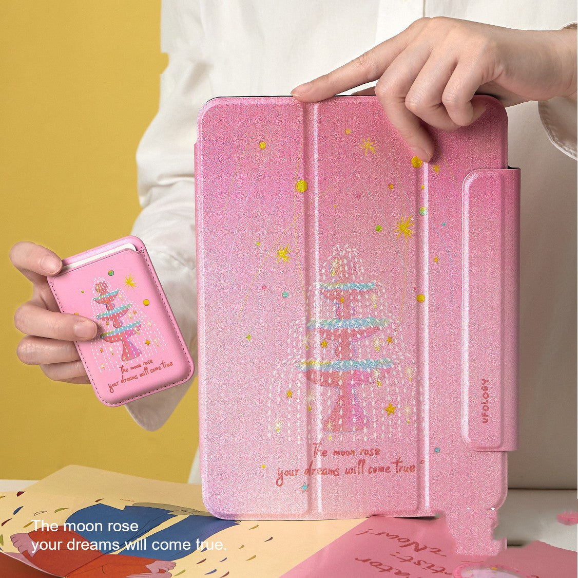 Funda protectora magnética para tablet