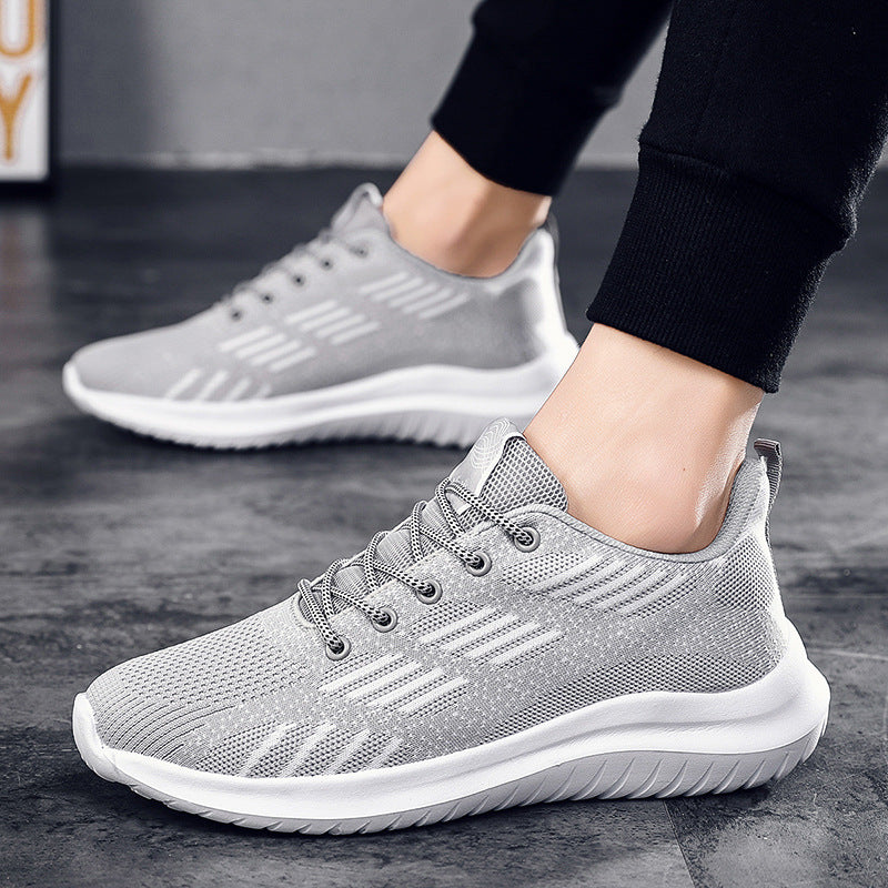 Zapatillas deportivas casuales de malla para hombre