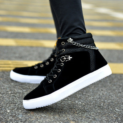Zapatillas casuales de caña alta para hombre