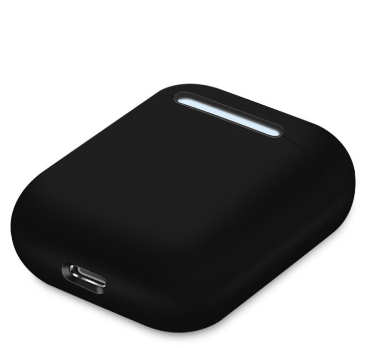 Compatible con Apple, funda protectora adecuada para la carcasa de protección de la caja de carga de auriculares inalámbricos Bluetooth, funda de silicona antiporatable