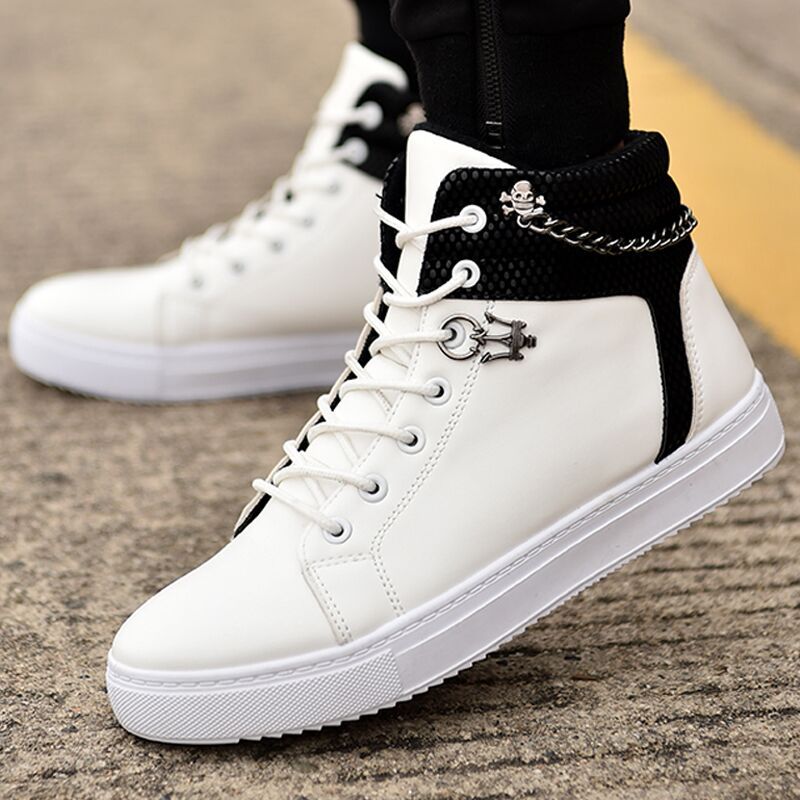 Zapatillas casuales de caña alta para hombre