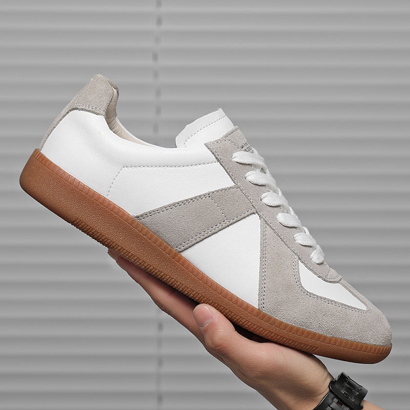 Zapatillas blancas retro unisex estilo japonés