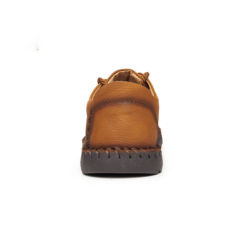 Zapatos casuales de piel de vacuno de primera capa