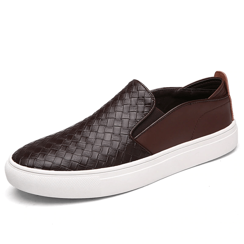 Zapatos planos casuales para hombre, resistentes al desgaste y a la moda