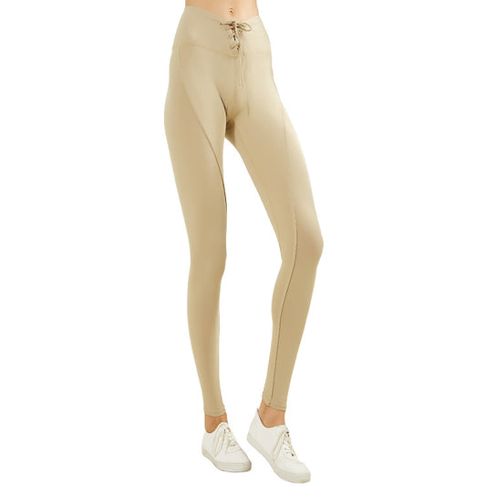 Pantalones de yoga de talle alto