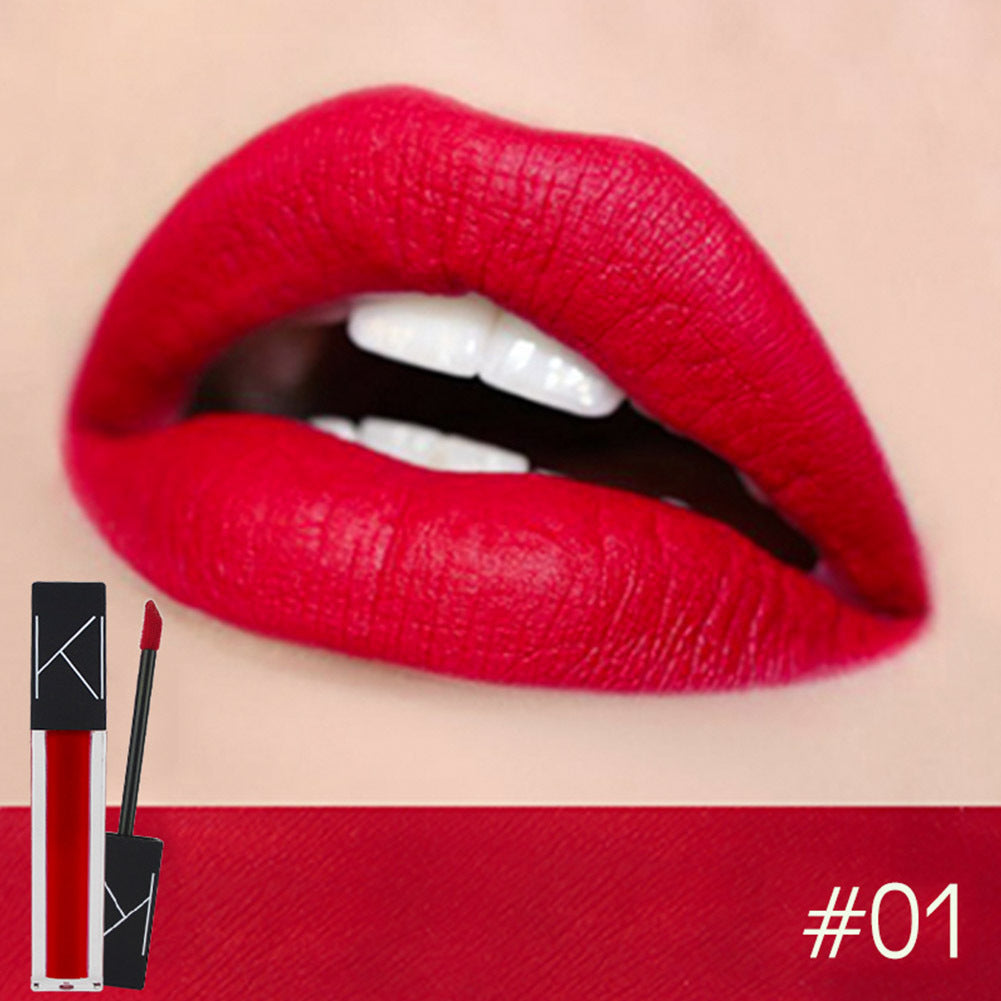 KIMUSE Maquillaje Labial Líquido Mate Suave Lápiz Labial Mate Impermeable Cosmético Maquillaje Labial Larga Duración Lápiz Labial Mate Maquillaje