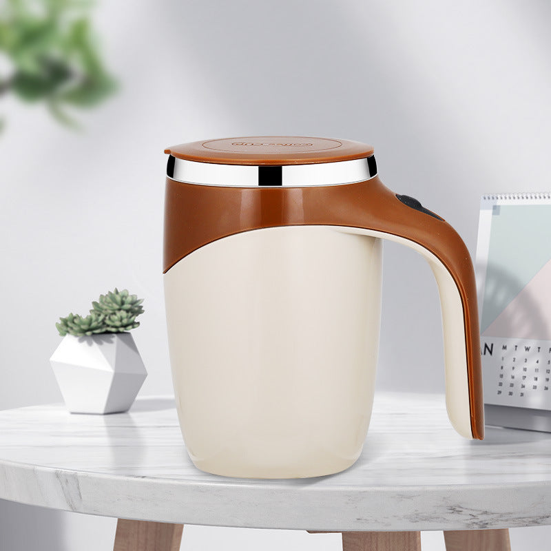 Modelo recargable Taza de café con agitador automático Taza eléctrica de agitación de alto valor Batido perezoso Taza de agua magnética giratoria