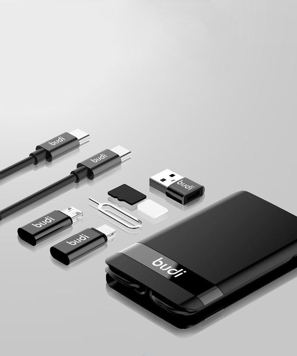 Compatible con Apple, paquete de tarjetas con cabezal de conversión de línea de datos multifunción