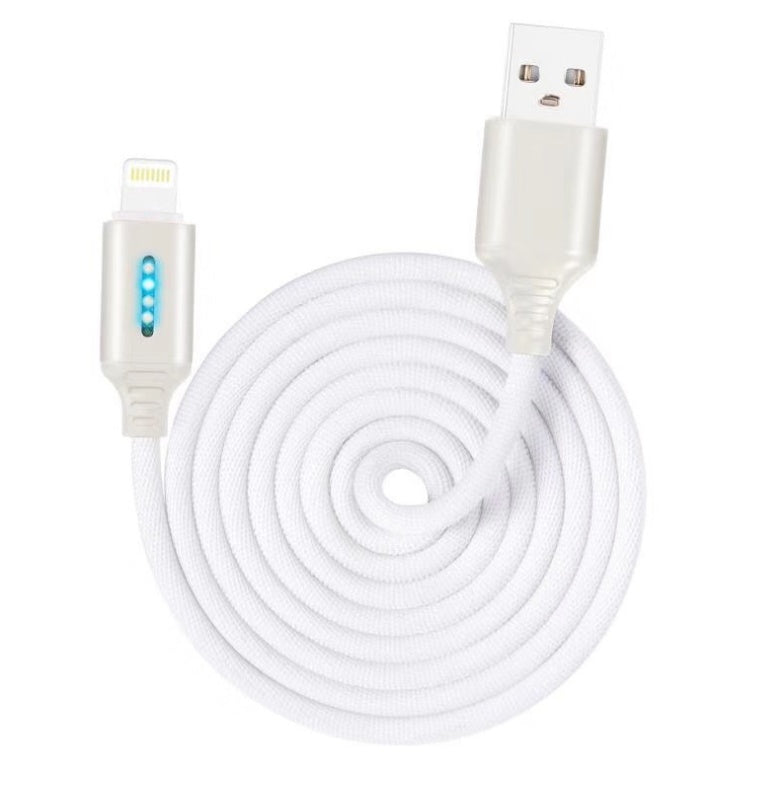 Cable de carga rápida con tejido de tela