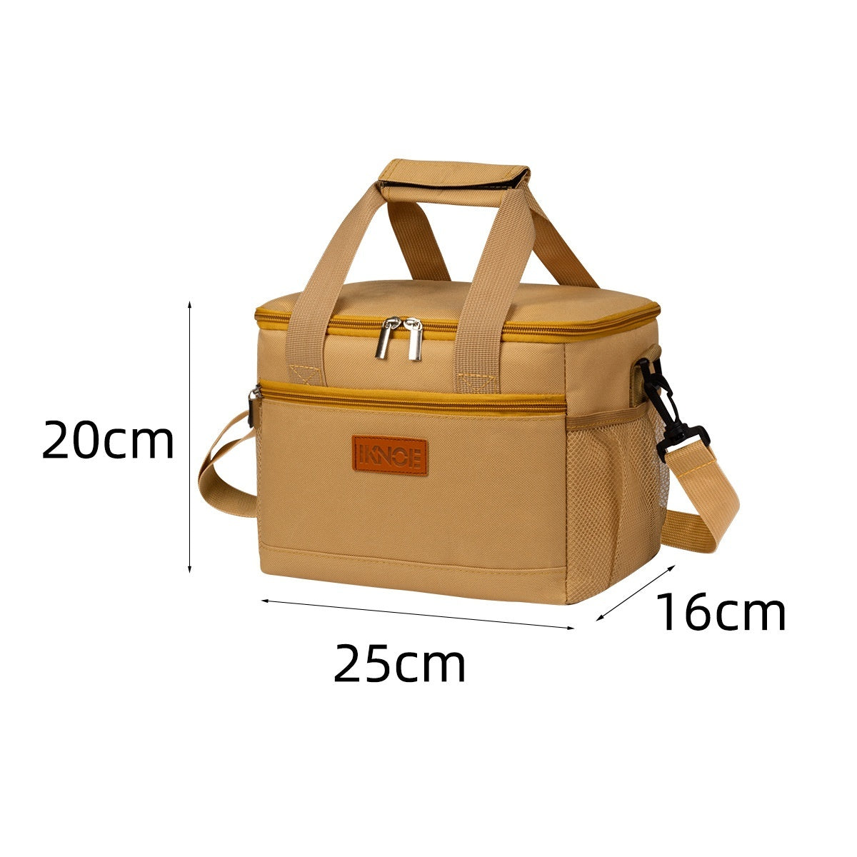 Bolsa Isotérmica Portátil para Exteriores Plegable Hecha de Tela Oxford Engrosada con Aislamiento a Prueba de Fugas