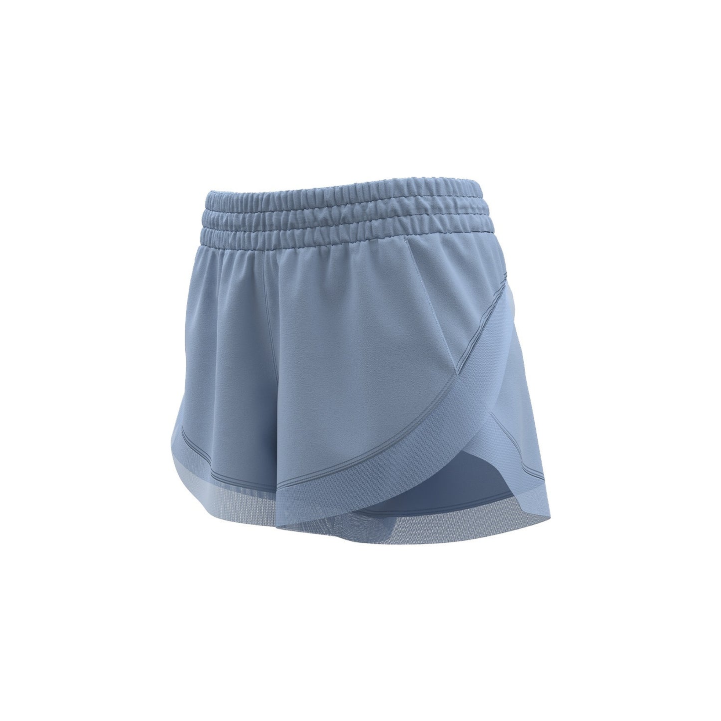 Pantalones cortos deportivos de entrenamiento, pantalones cortos de yoga sin costuras con sensación de desnudez y bolsillos