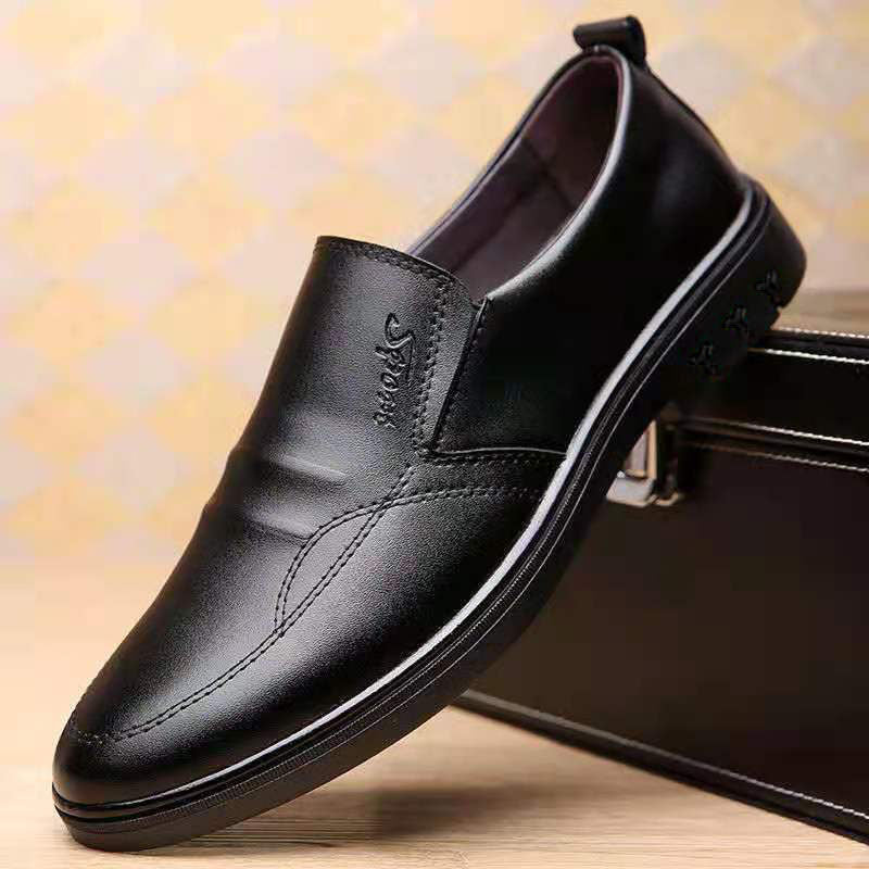 Zapatos de cuero transpirables e informales para hombre: modernos y versátiles