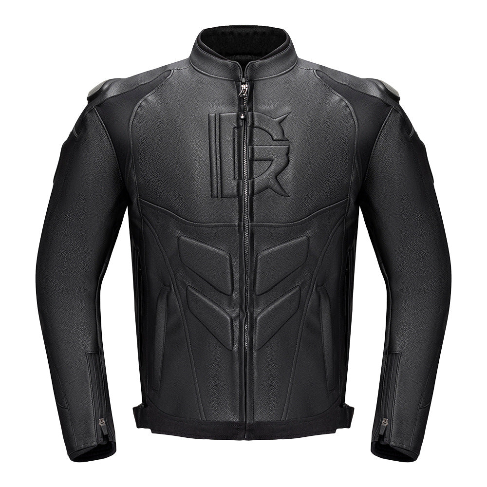 Wind-proof Motorcycle Leather Pants Suit For Men And Women