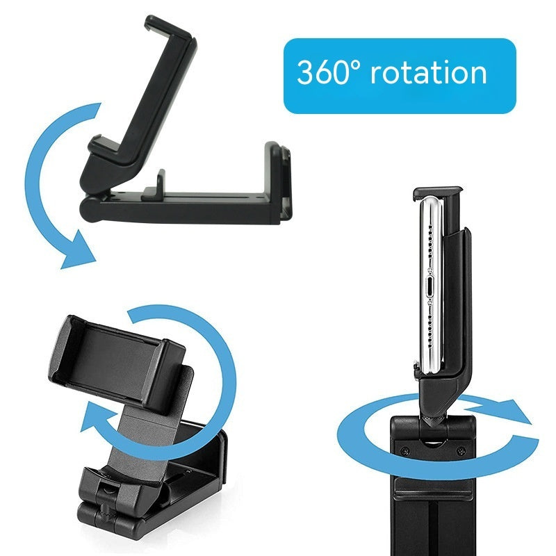 Soporte giratorio 360 multifuncional plegable para teléfono móvil