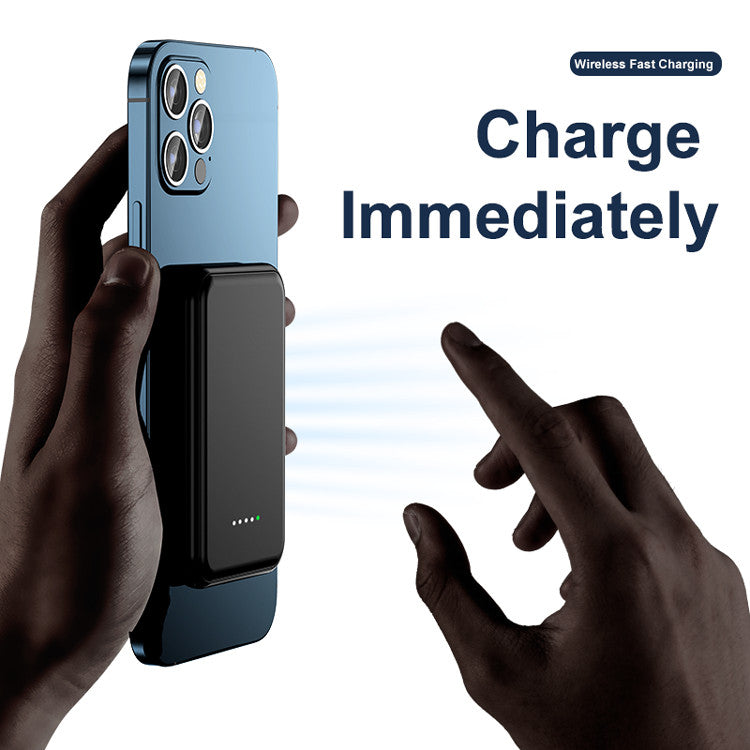 Mini batería externa magnética inalámbrica de 5000 mAh