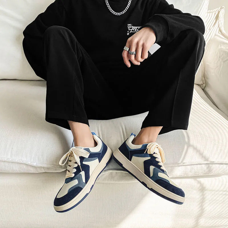 Zapatos de hombre estilo náutico deportivos retro casuales