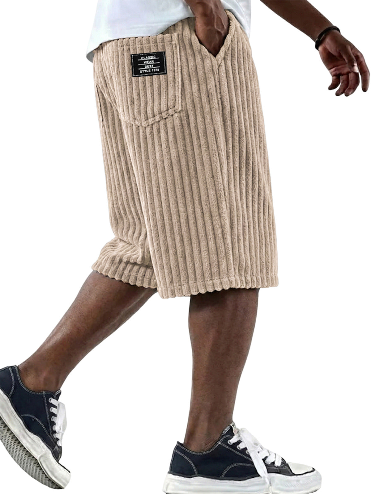 American-style Vintage Capri Pants Trendy Brand Summer