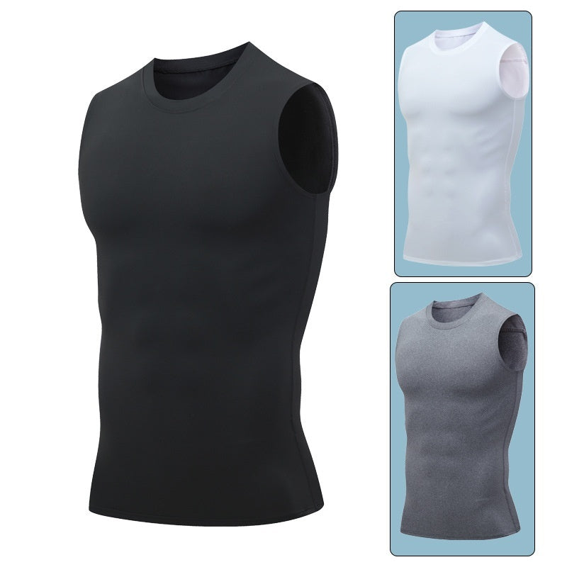 Ropa de fitness atlética de manga corta para hombre